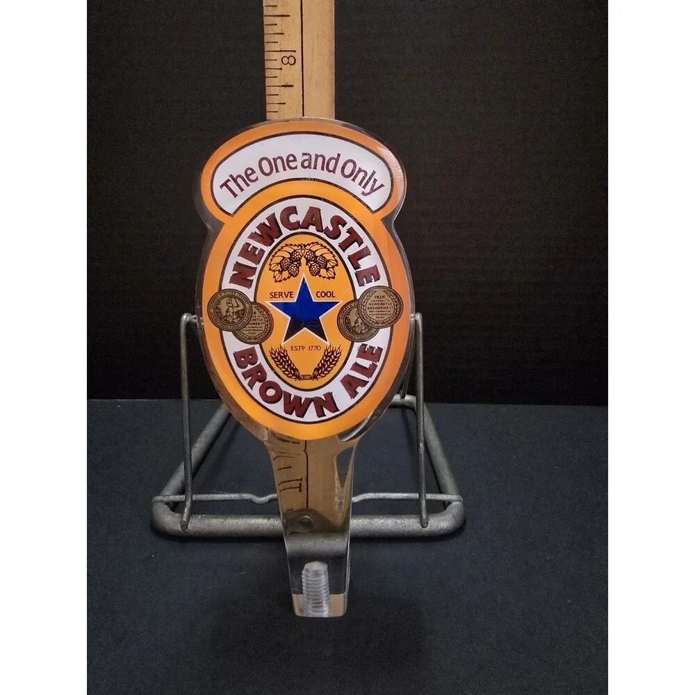 Vintage Newcastle Brown Ale Beer Tap Handle  “The One and Only” -8